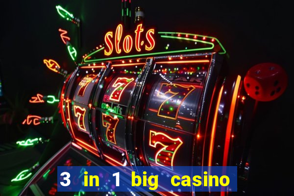 3 in 1 big casino game set