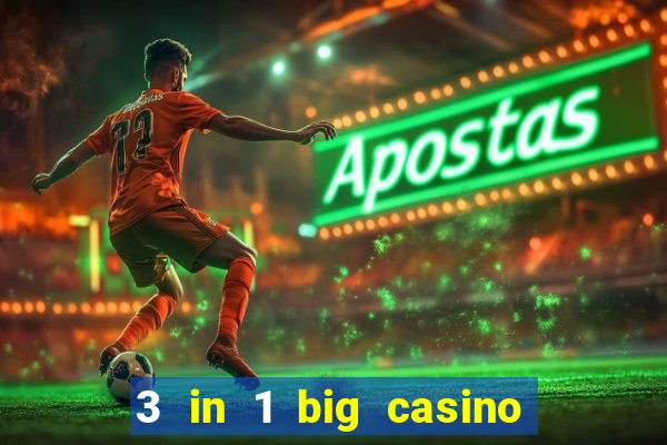 3 in 1 big casino game set