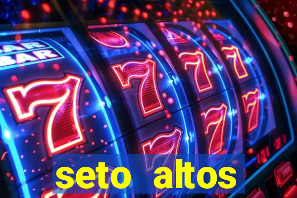 seto altos parâmetros para mim e para os outros