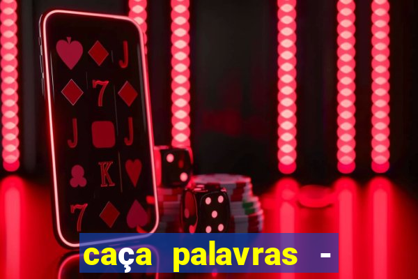 caça palavras - racha cuca