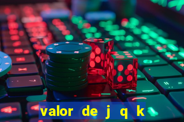 valor de j q k en blackjack