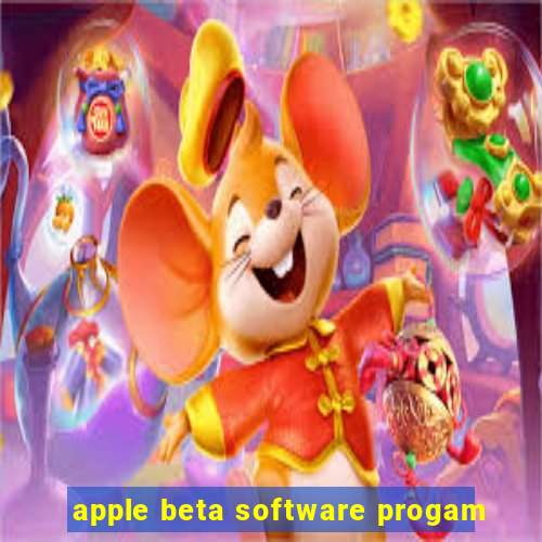 apple beta software progam