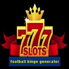 football bingo generator