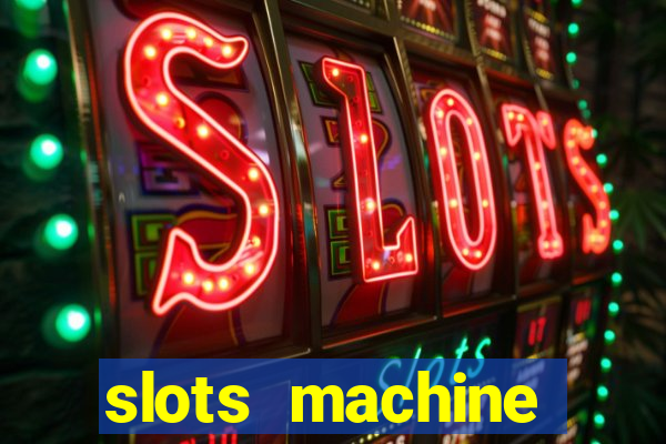 slots machine gratis 2022