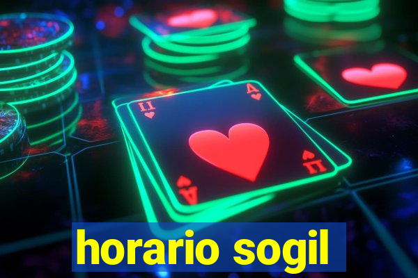 horario sogil