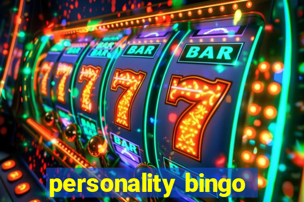 personality bingo