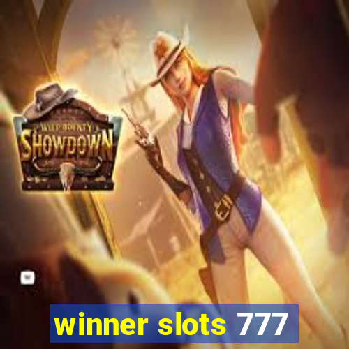 winner slots 777