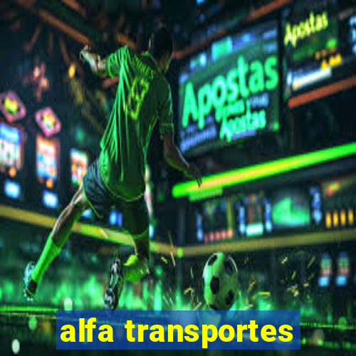 alfa transportes