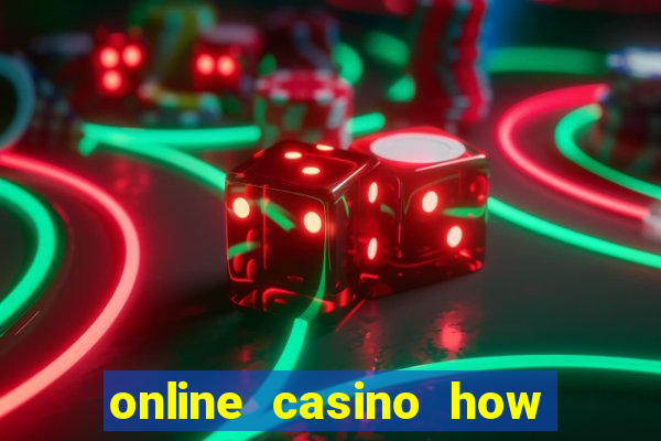 online casino how to win