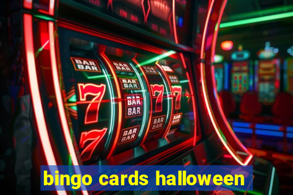 bingo cards halloween