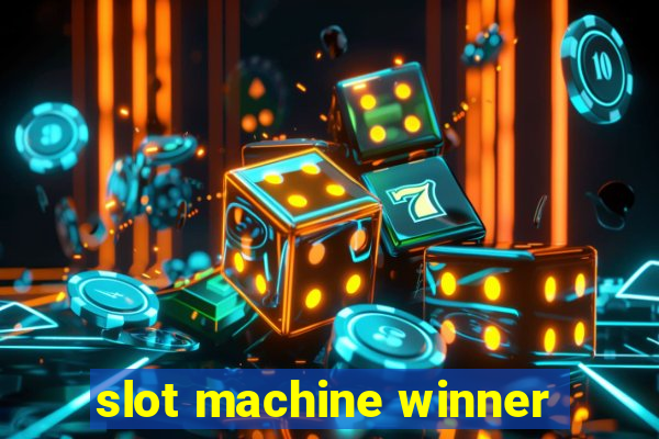 slot machine winner