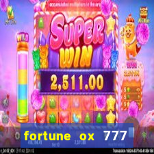 fortune ox 777 fortuna 77