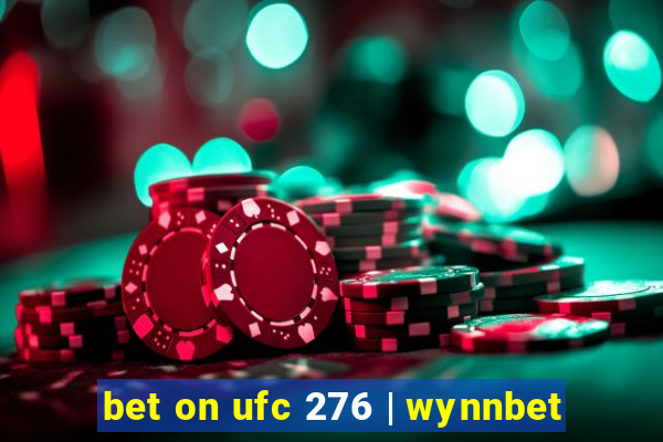 bet on ufc 276 | wynnbet