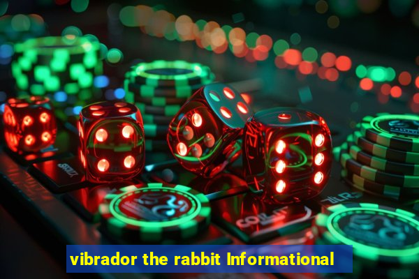 vibrador the rabbit Informational