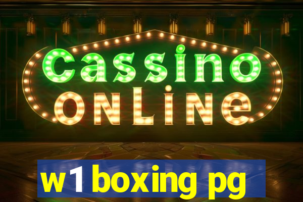 w1 boxing pg