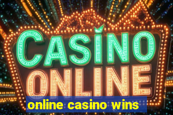 online casino wins