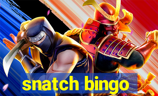 snatch bingo