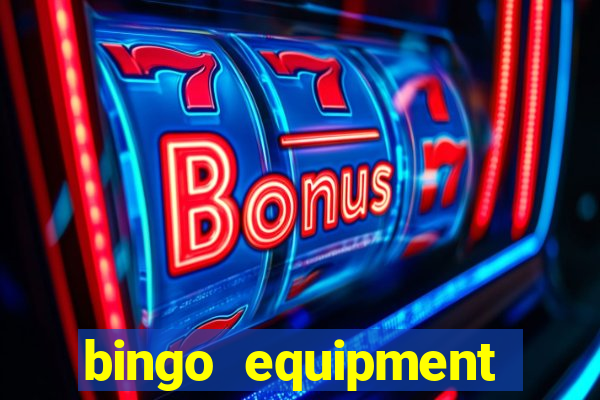 bingo equipment rental near me