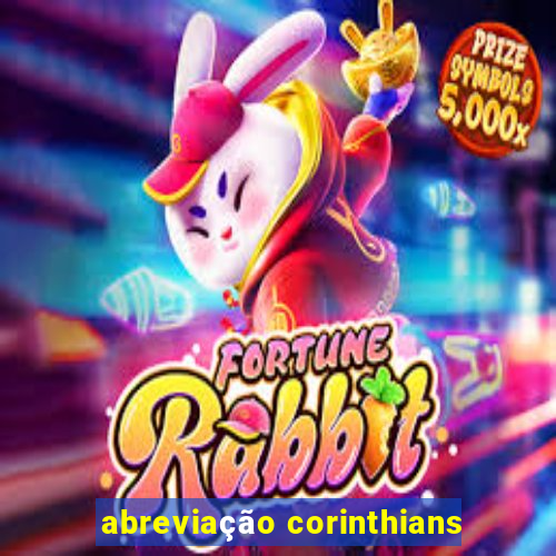 abreviação corinthians