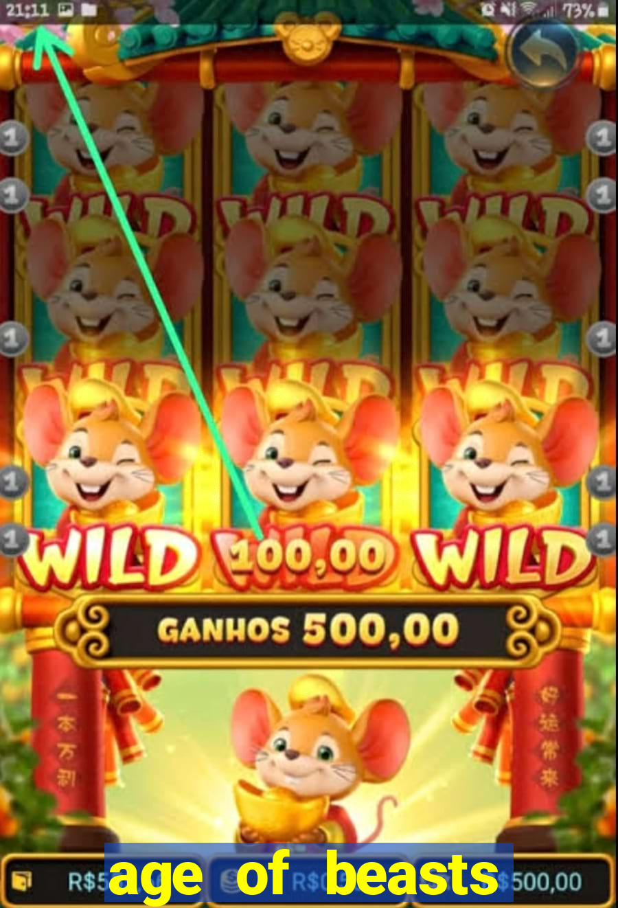 age of beasts infinity reels slot free play