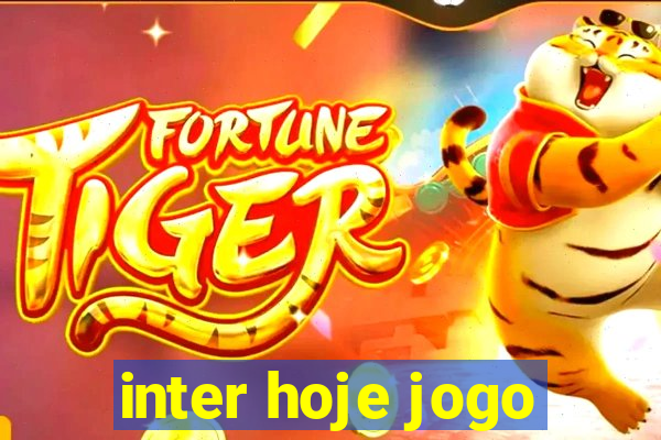 inter hoje jogo