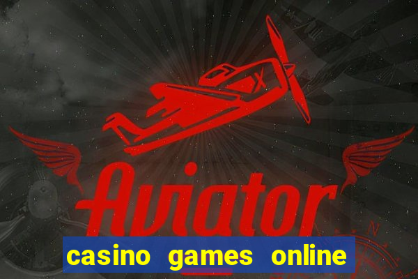 casino games online for real money