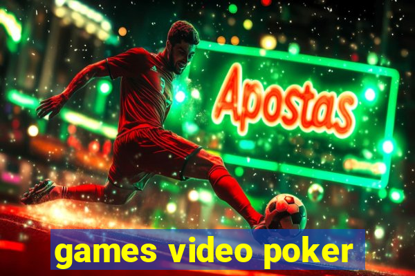 games video poker