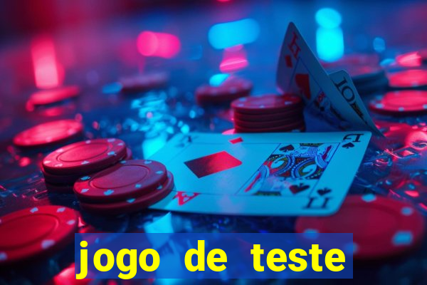 jogo de teste fortune tiger