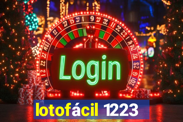 lotofácil 1223