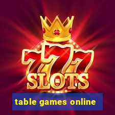 table games online