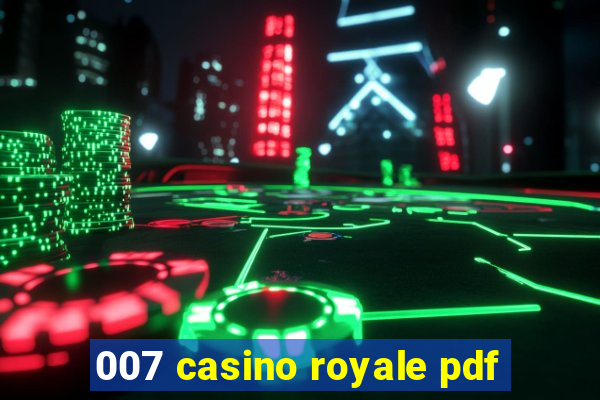 007 casino royale pdf