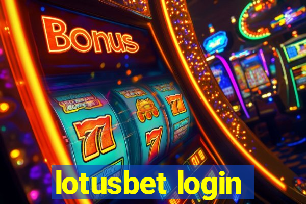 lotusbet login