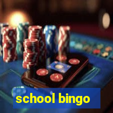 school bingo