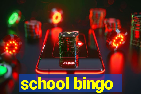 school bingo