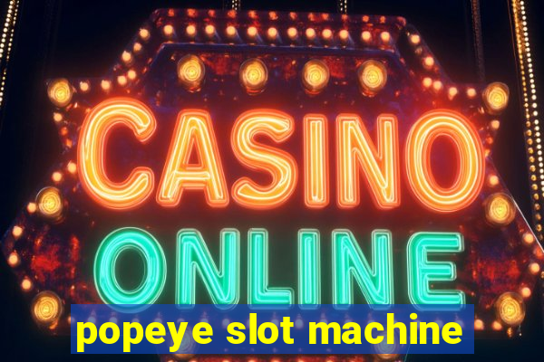 popeye slot machine