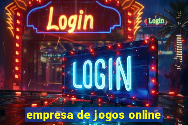 empresa de jogos online