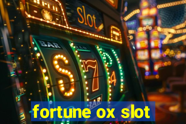 fortune ox slot