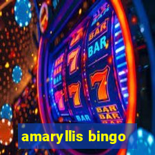 amaryllis bingo