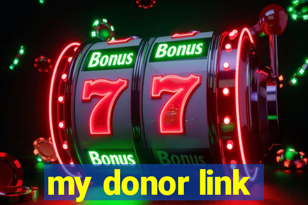 my donor link