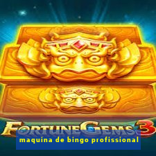 maquina de bingo profissional