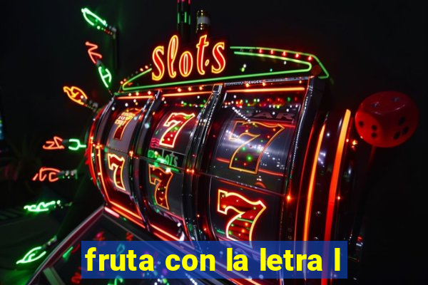 fruta con la letra l