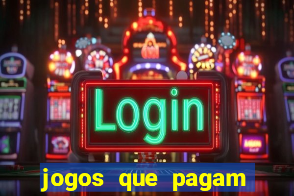 jogos que pagam via pix de verdade