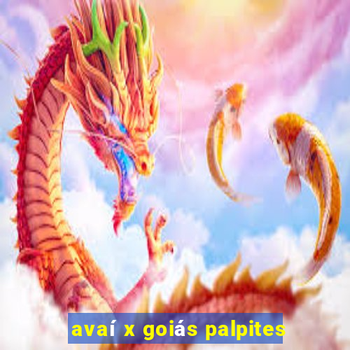 avaí x goiás palpites