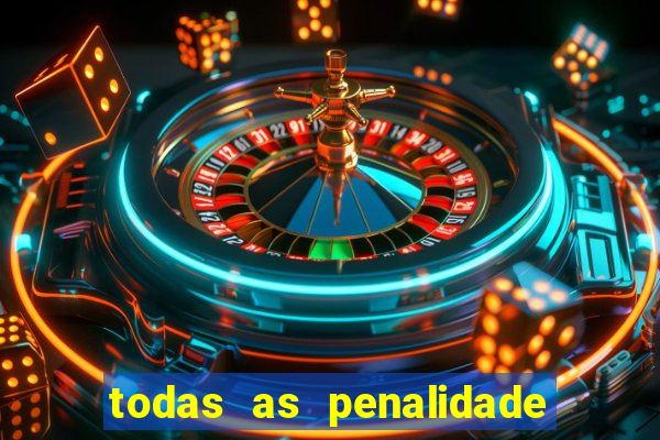 todas as penalidade do corinthians