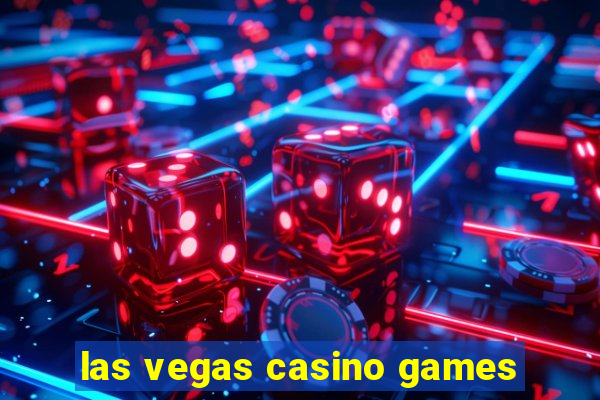 las vegas casino games