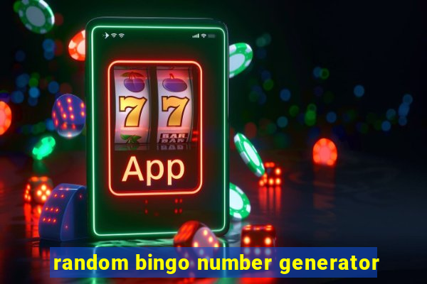 random bingo number generator