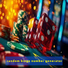 random bingo number generator