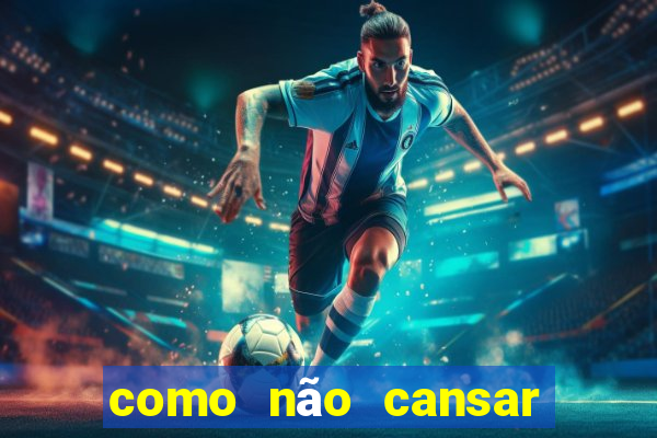 como não cansar no futebol