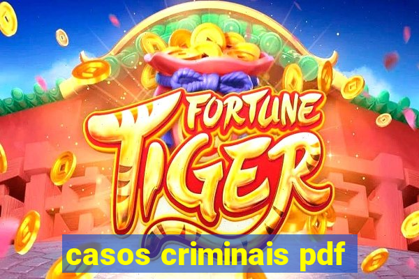 casos criminais pdf