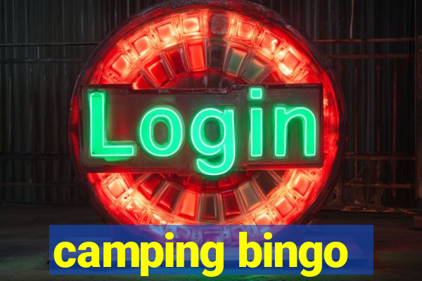 camping bingo